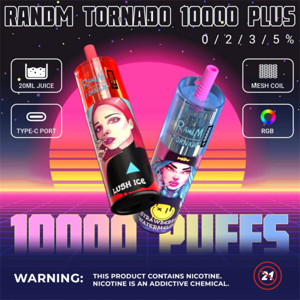 RandM Tornado 10000+