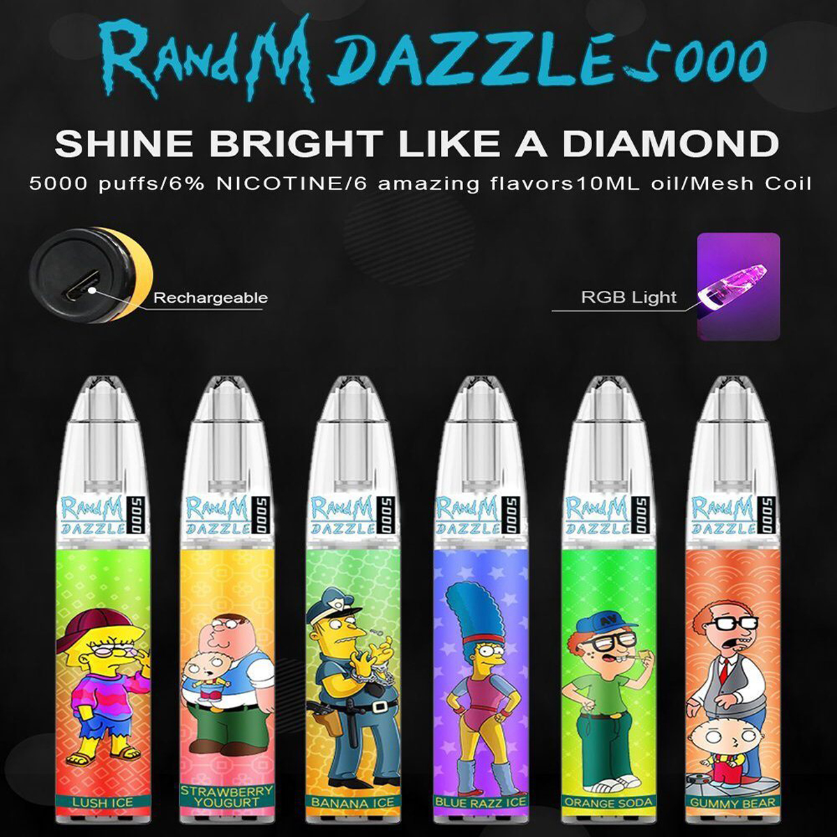 RandM Dazzle 5000