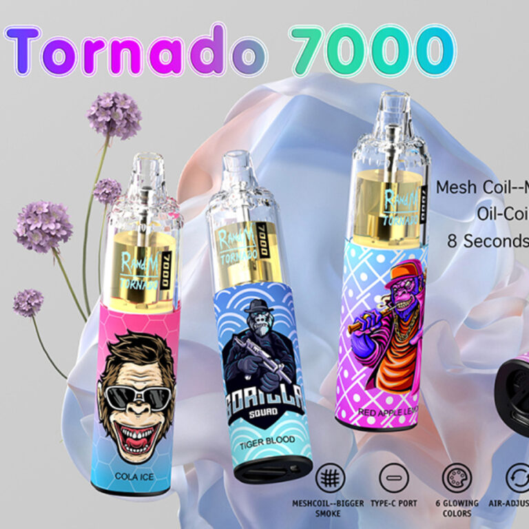 Unveiling the Marvel: RandM Tornado 7000 Review and Flavor Extravaganza